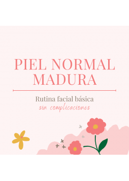 Pack Rutina Facial Básica para Piel Normal Madura